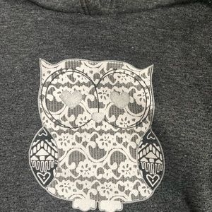 ❤️Owl Print Cozy Sweatshirt, size 10-12